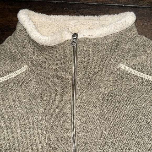 KUHL Men’s Europa 1/4 Zip in Oatmeal - Size Small - Excellent Condition! - Picture 5 of 12